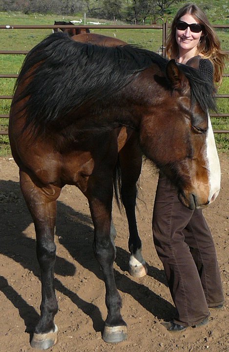 sindi with horse